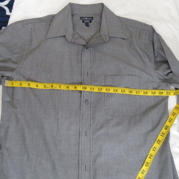 croft&barrow broadcloth classic fit shirt - Picture 5 of 9
